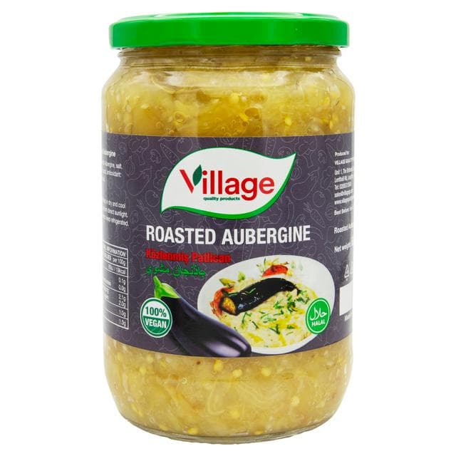 Village Roasted Aubergine 680g - gallery image 1