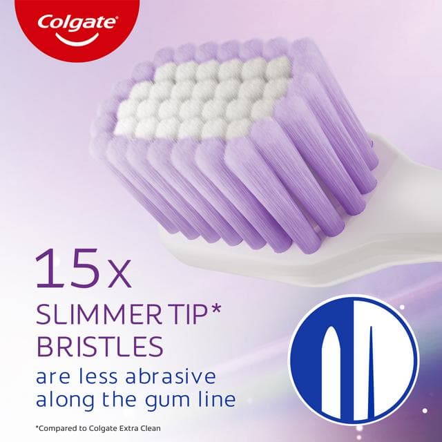Colgate Gentle Clean Sensitive Manual Toothbrush - gallery image 3