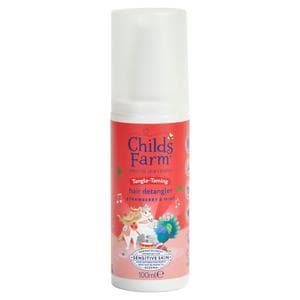 Childs Farm Tangle Taming Hair Detangler Strawberry & Mint Kids Styling Protector Spray 100ml