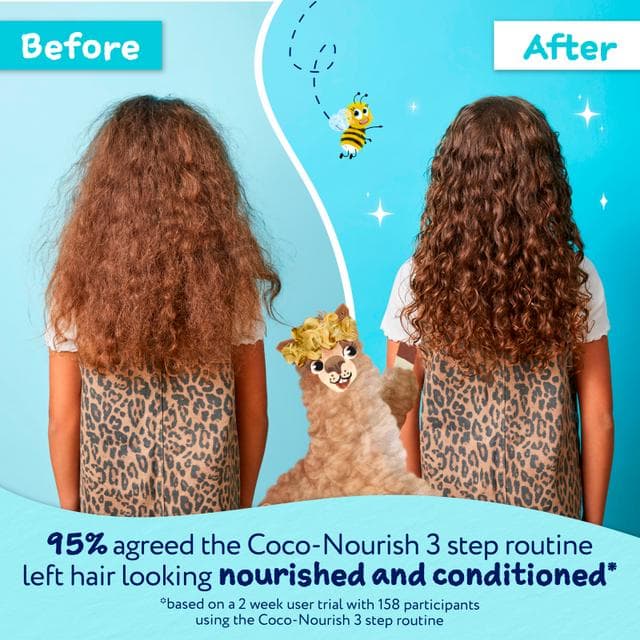 Childs Farm 250ml Coco Nourish Tear Free Formula for Dry Curly Hair Coconut Conditioner - gallery image 3
