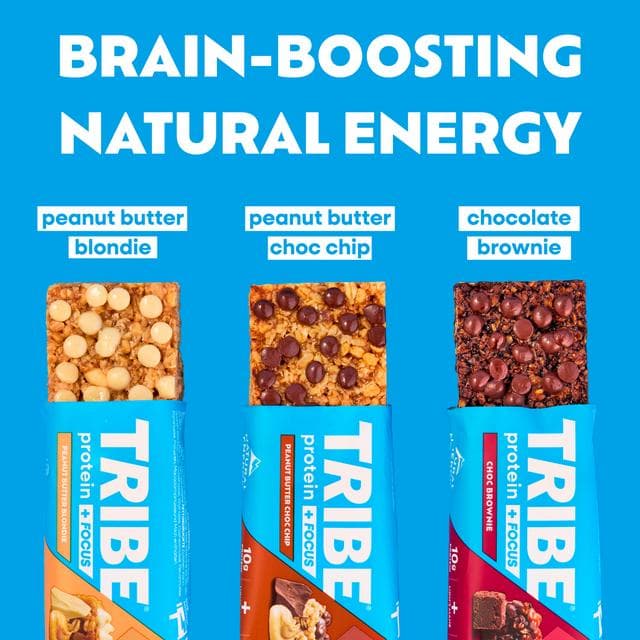 Tribe Protein & Focus Peanut Butter Blondie 60g - gallery image 5
