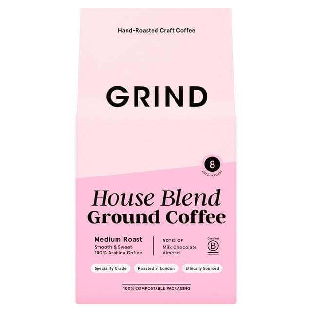Grind House Blend Ground Coffee 200g - gallery image 1