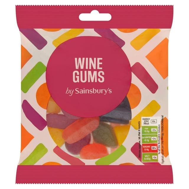 Sainsbury's Wine Gums 200g - gallery image 1