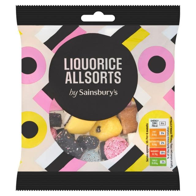 Sainsbury's Liquorice Allsorts 200g - gallery image 1