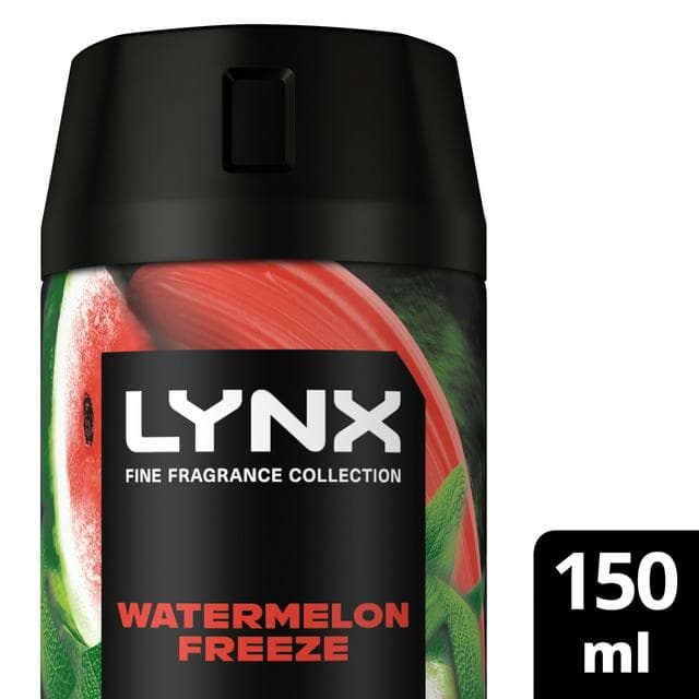Lynx Watermelon Freeze 72h Fine Fragrance Deodorant Body Spray for Men 150ml - gallery image 1