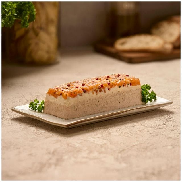 Sainsbury's Scottish Smoked Salmon & Maple Terrine, Taste the Difference 375g - gallery image 1