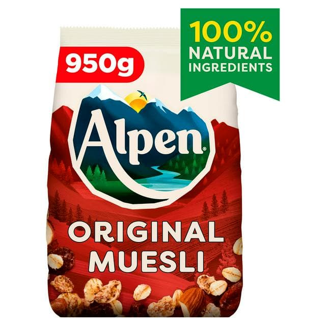 Alpen Original Muesli Breakfast Cereal 950g - gallery image 1