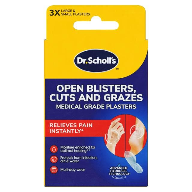 Dr. Scholl's Open Blisters Cuts & Grazes Medical Grade Plasters - gallery image 1