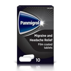 Panadol Panmigrol Migraine & Headache Relief Paracetamol Tablets x10