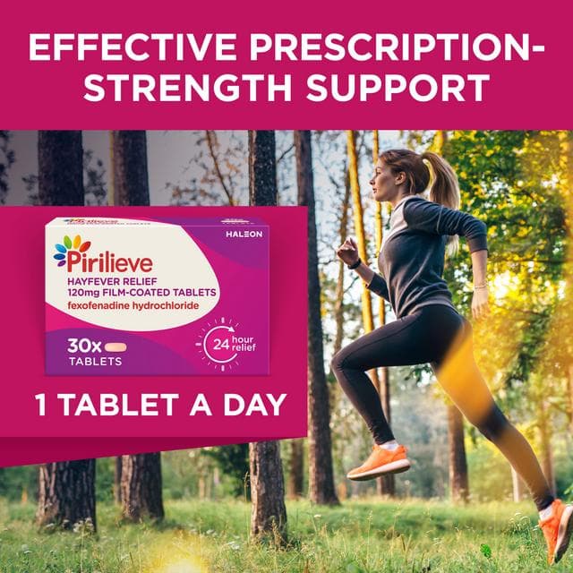 Pirilieve Hayfever Relief Fexofenadine Tablets x30 - gallery image 5