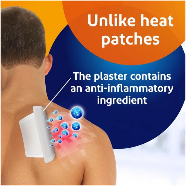 Voltarol 2 x Muscle Pain Relief One a Day Medicated Plaster Patches - gallery image 3