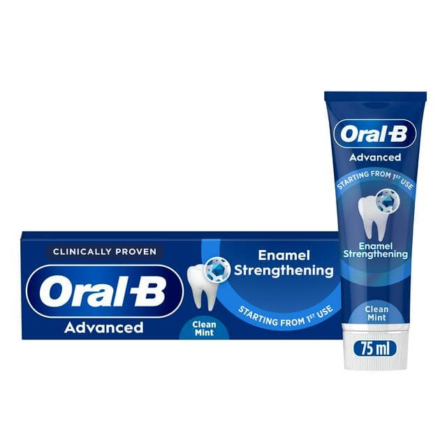 Oral-B Advanced Enamel Strengthening Toothpaste 75ml - gallery image 1