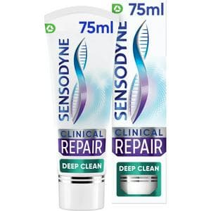 Sensodyne Clinical Repair Deep Clean Sensitive Toothpaste 75ml
