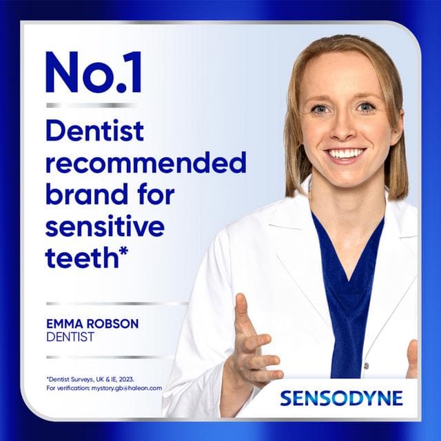 Sensodyne Clinical Repair Active White Sensitive Toothpaste 75ml - gallery image 6