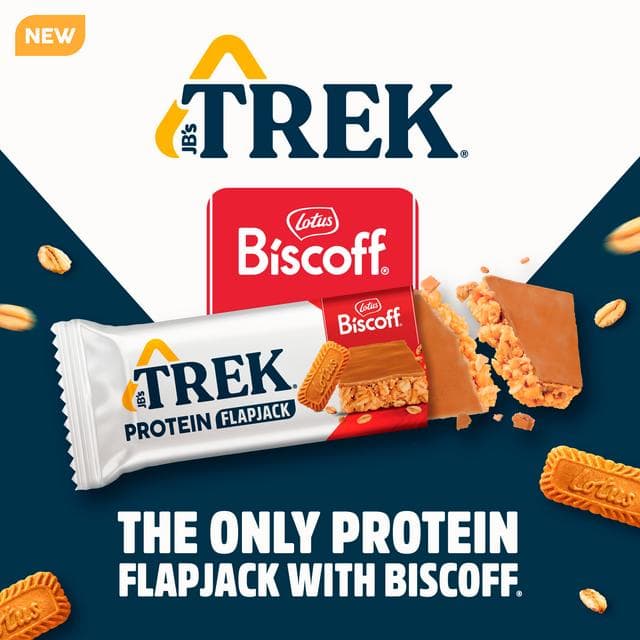 Trek Biscoff Protein Flapjack 3 x 50g - gallery image 2
