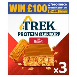 Trek Biscoff Protein Flapjack 3 x 50g