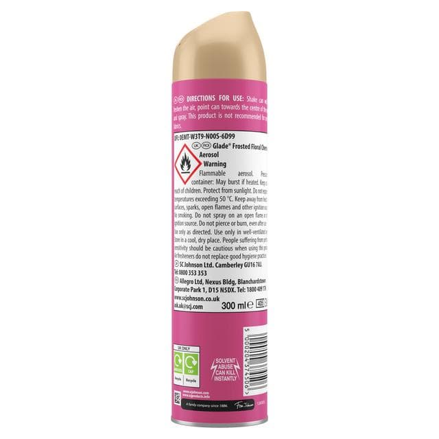 Glade Aerosol Air Freshener Floral Cherries 300ml - gallery image 2