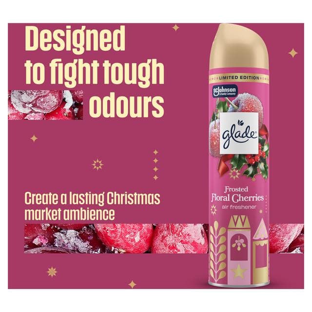 Glade Aerosol Air Freshener Floral Cherries 300ml - gallery image 3