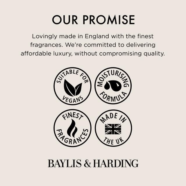 Baylis & Harding Royale Garden Limited Edition Lemon & Basil Luxury Hand Wash 500ml - gallery image 5