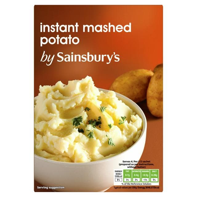 Sainsbury's Instant Mashed Potato 2 x 80g - gallery image 1