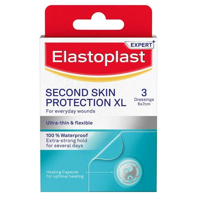 Elastoplast Second Skin Protection Faster Healing XL Dressings Pack x3 - gallery image 1