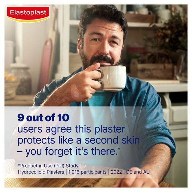 Elastoplast Second Skin Protection Faster Healing Plasters Pack x6 - gallery image 5