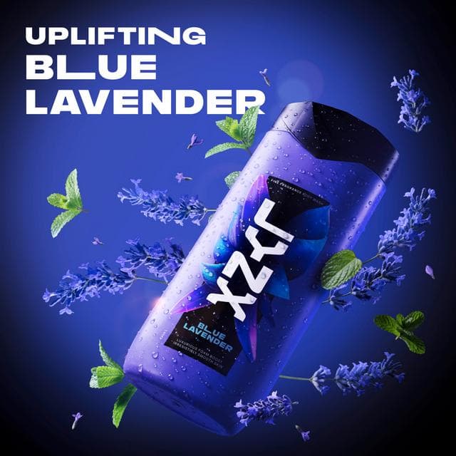 Lynx Blue Lavendar Fine Fragrance Shower Gel Body Wash for Men 400ml - gallery image 4