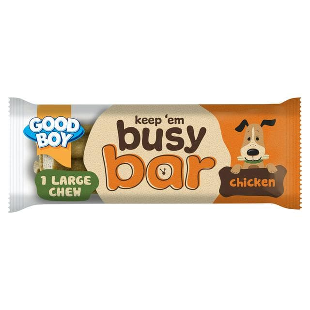 Good Boy Busy Bar Large Chew Chicken Dog Treats 90g - gallery image 1