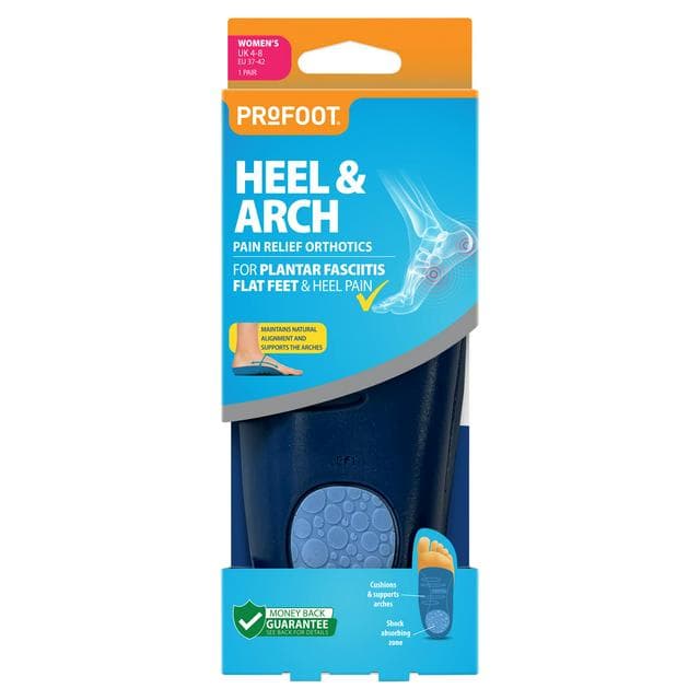 Profoot Womens Heel & Arch Pain Relief Orthotics - gallery image 1