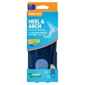 Profoot Heel & Arch Pain Relief Orthotics Mens