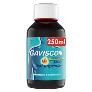 Gaviscon Heartburn & Indigestion Liquid Peppermint 250ml