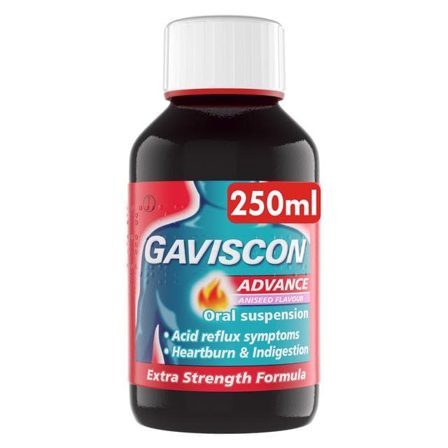 Gaviscon Heartburn & Indigestion Liquid Aniseed 250ml - gallery image 5
