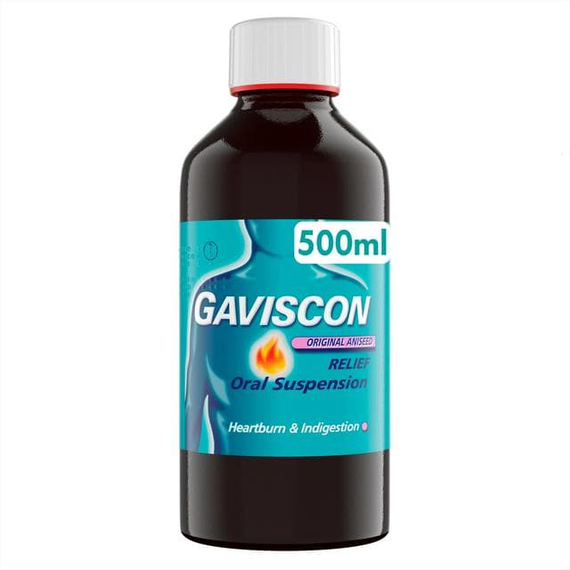 Gaviscon Heartburn & Indigestion Liquid Aniseed 500ml - gallery image 1