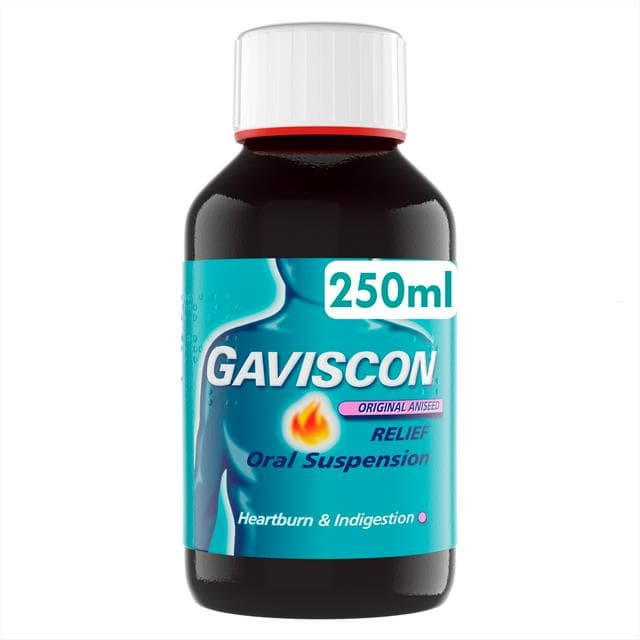 Gaviscon Heartburn & Indigestion Liquid Aniseed 250ml - gallery image 1