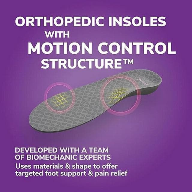 Scholl Balance Orthotics S M L Size 4, 5-6, 5 Plantar Fasciitis Pain Relief Insole - gallery image 6