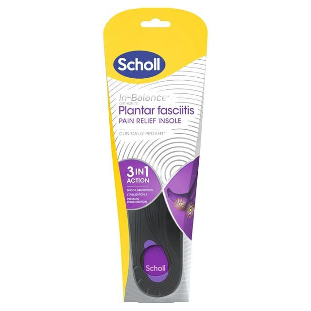 Scholl Plantar Fasciitis Pain Relief Insole Sizes 9-11 - gallery image 1
