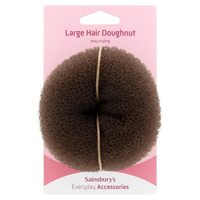 Sainsbury's Hair Doughnut Large Brunette - gallery image 1