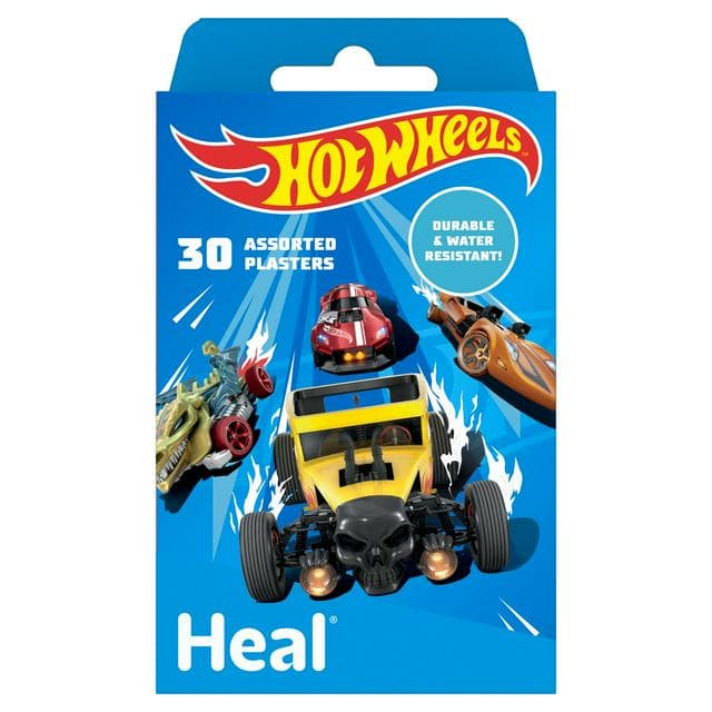 Heal Hot Wheels Assorted Plasters x30 - gallery image 1