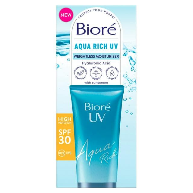 Bioré Aqua Rich Water Essence Sunscreen SPF 30 50ml - gallery image 1