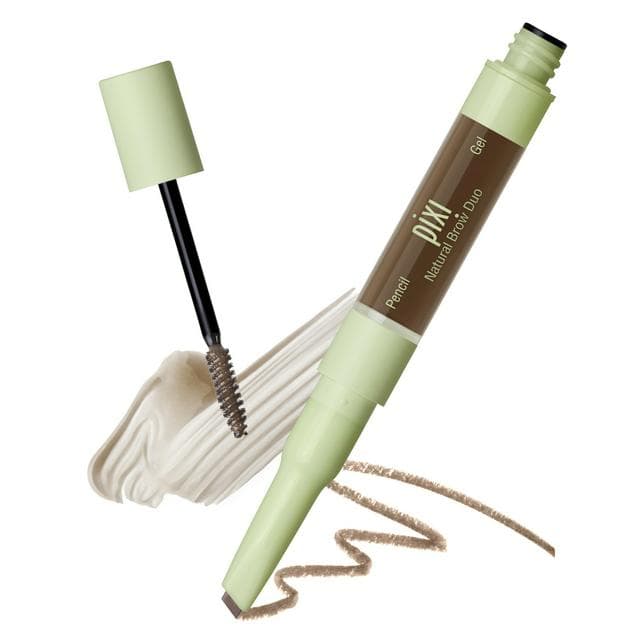 Pixi Natural Brow Pencil & Gel Duo, Medium Brown 3.5ml - gallery image 2