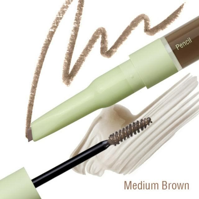 Pixi Natural Brow Pencil & Gel Duo, Medium Brown 3.5ml - gallery image 3