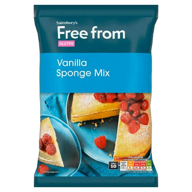 Sainsbury's Free From 350g Vanilla Sponge Cake Mix - gallery image 1