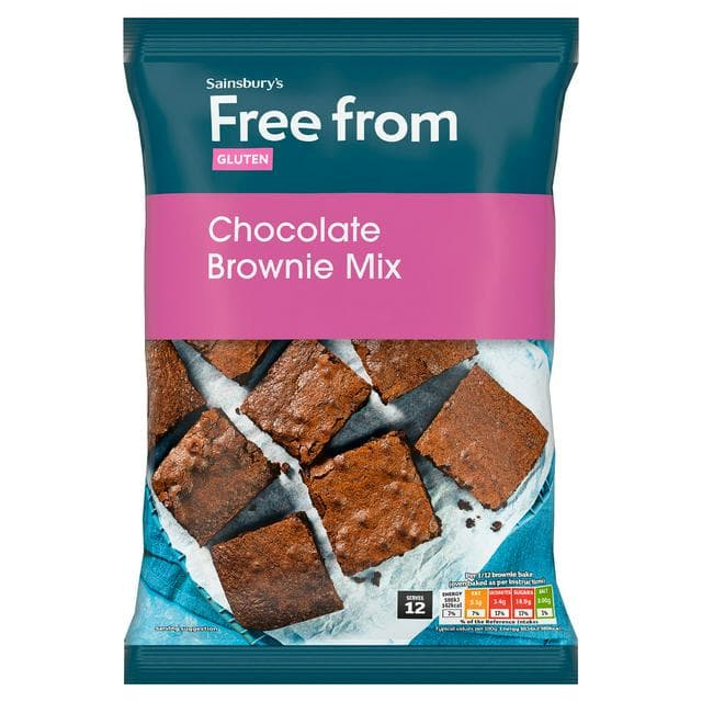 Sainsbury's 284g Freefrom Brownie Mix - gallery image 1