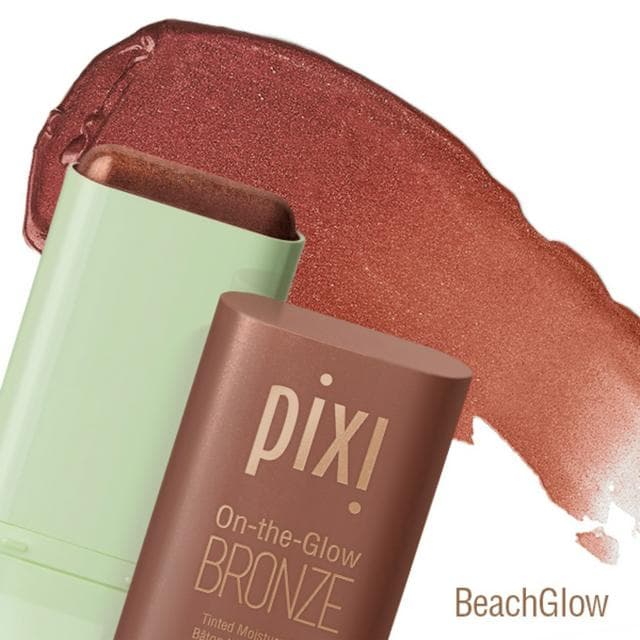 Pixi On-the-Glow Bronze Tinted Moisture Stick, Beach Glow 19g - gallery image 2
