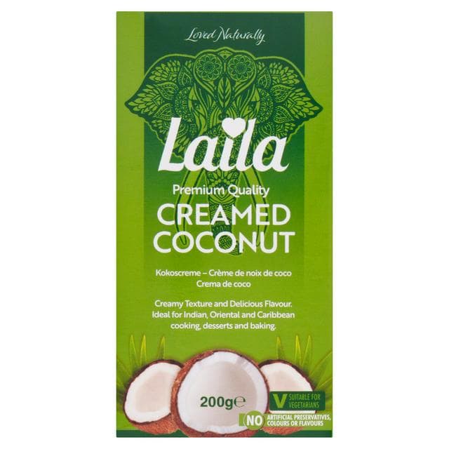Laila Creamed Coconut 200g - gallery image 1