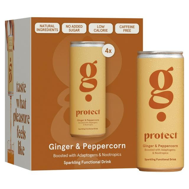 G Spot Soothe Scarlet Apple & Sage Sparkling Functional Drink 4 x 250ml - gallery image 1