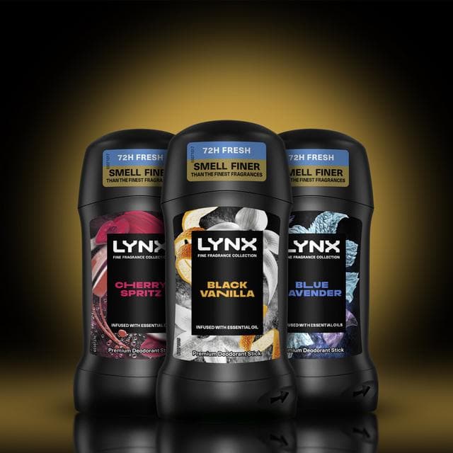 Lynx Black Vanilla 72h Fine Fragrance Antiperspirant Deodorant Stick for Men 50ml - gallery image 6