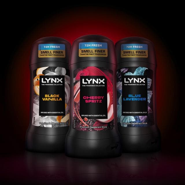 Lynx Cherry Spritz 72h Fine Fragrance Antiperspirant Deodorant Stick for Men 50ml - gallery image 6