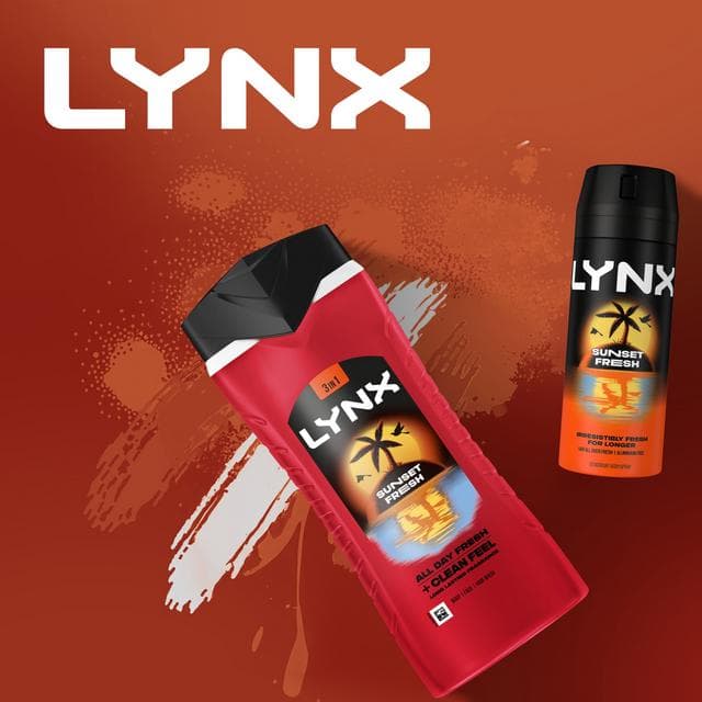 Lynx Sunset Fresh Shower Gel Body Wash for Men 500ml - gallery image 5
