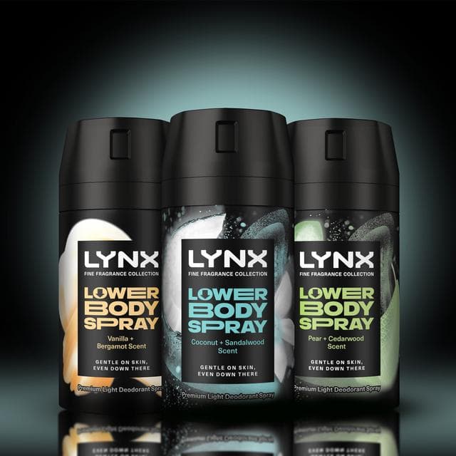 Lynx Coconut + Sandalwood 72hr Lower Body Spray Fine Fragrance Deodorant for Men 100ml - gallery image 6